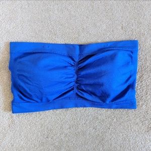 CLOSET SALE Royal blue bandeau bra